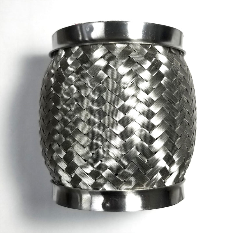 Stainless Bros 612-08906-1000 - 3.5in x 6in OAL 304SS Flex Joint w/ Interlock Liner