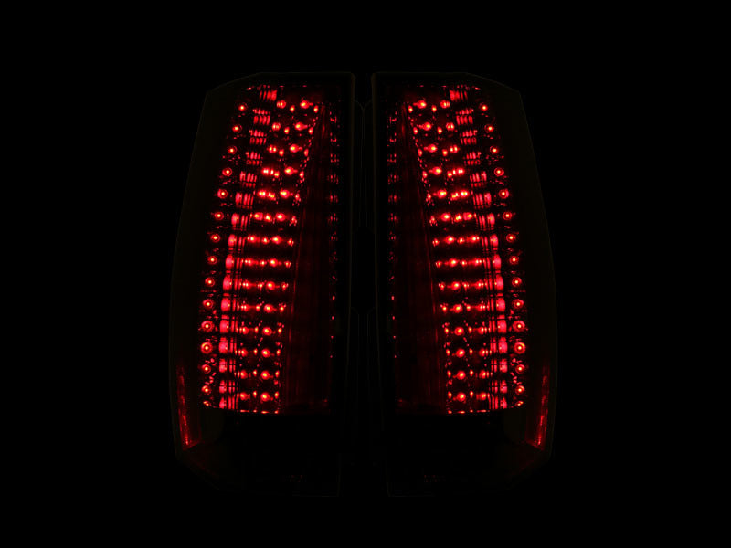 ANZO 311190 FITS 2007-2014 Chevrolet Suburban LED Taillights Red/ClearEscalade Look