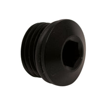 Load image into Gallery viewer, DeatschWerks 6-02-0717-B FITS 6AN ORB Male Plug Low Profile Internal Allen/Hex (Incl O-Ring)Anodized Matte Black