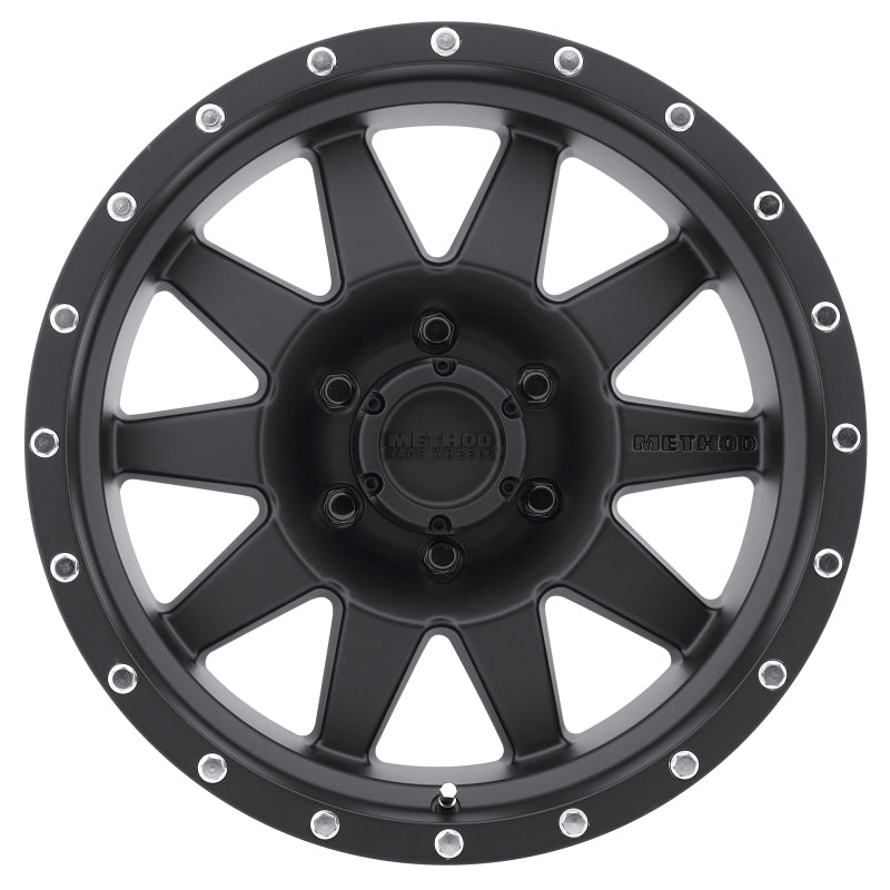 Method Wheels MR30157060506N - Method MR301 The Standard 15x7 -6mm Offset 6x5.5 108mm CB Matte Black Wheel