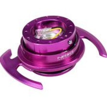 Load image into Gallery viewer, NRG Quick Release Kit Gen 4.0 - Purple Body / Purple Ring w/ Handles - free shipping - Fastmodz