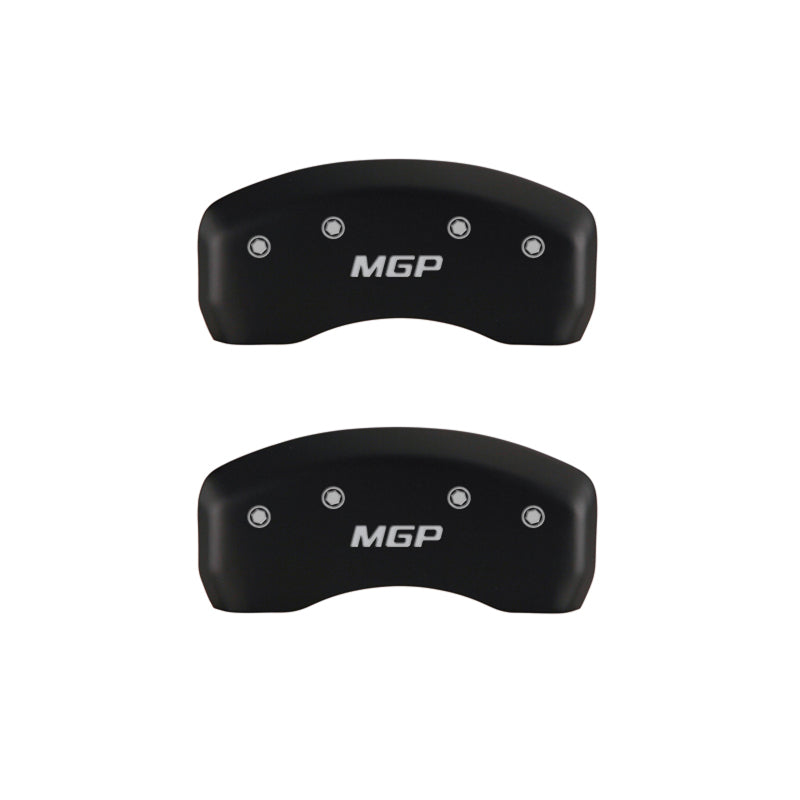 MGP 37022SMGPRD FITS 37022SRD41008SRD4 Caliper Covers Engraved Front & Rear Red finish silver ch