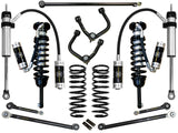 ICON K53066T - 2010+ Toyota FJ/4Runner 0-3.5in Stage 6 Suspension System w/Tubular Uca