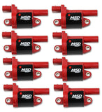 MSD 82688  -  Coil Red Round GM V8 2014-Up 8pk