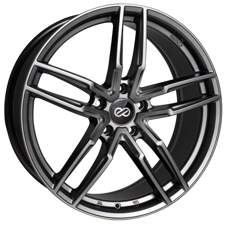 Enkei 511-775-8045GR - SS05 17x7.5 5x100 45mm Offset Hyper Gray Wheel