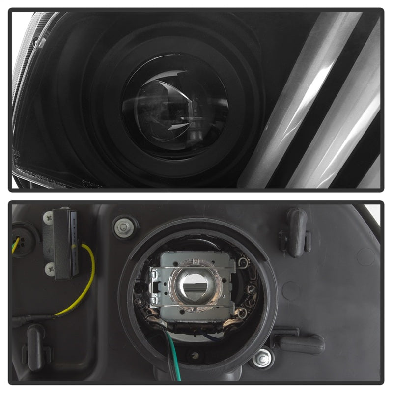 SPYDER 5084569 - Spyder Ford Mustang 10-13 Projector HeadlightsHID Model OnlyBlack PRO-YD-FM2010V2-HID-BK