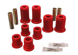 Energy Suspension 3.3147R FITS 92-94 K-5 Blazer / 92-99 Denali/Suburban/Yukon Red Front Control Arm Bushing Set