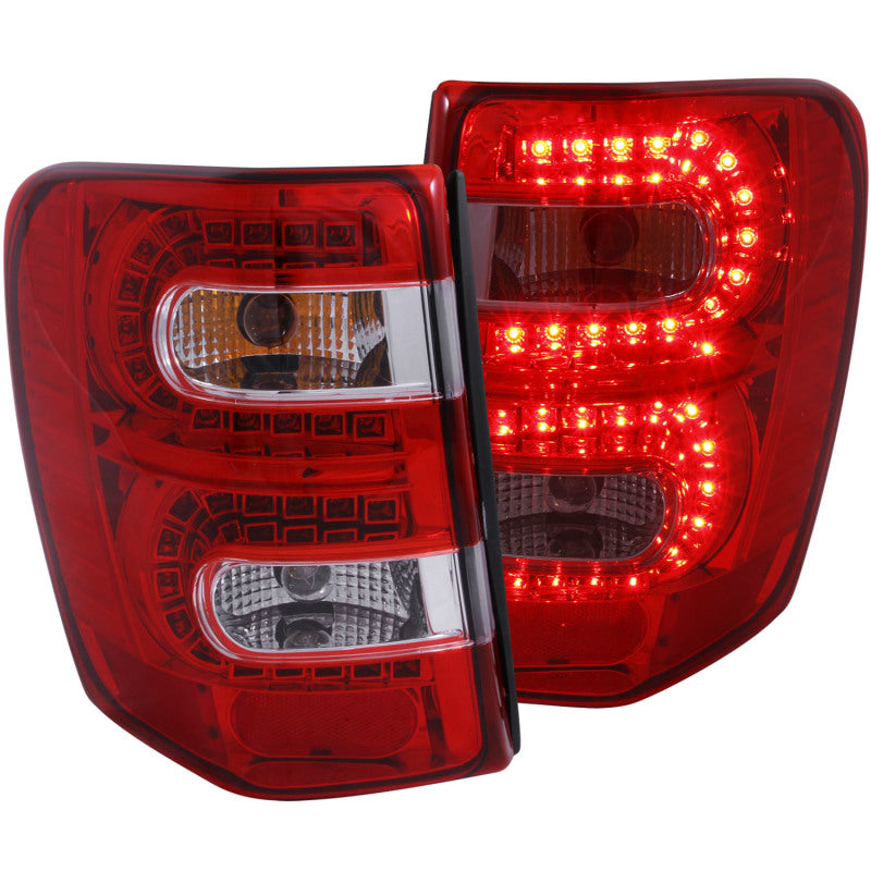 ANZO 311150 FITS 1999-2004 Jeep Grand Cherokee LED Taillights Red/Clear