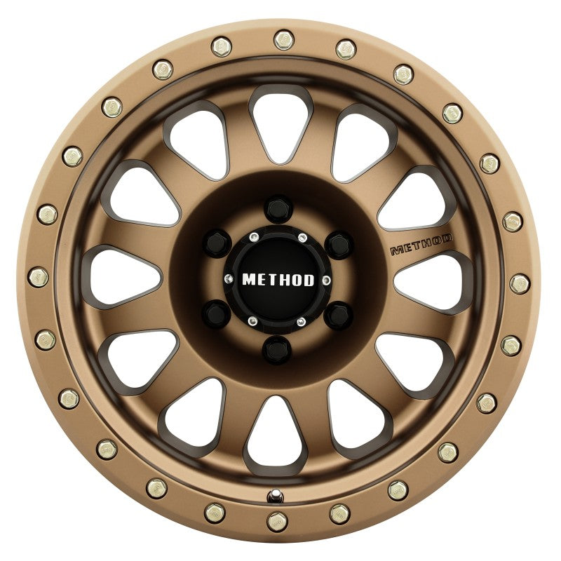 Method Wheels MR30478560900 FITS MR30478560900 - Method MR304 Double Standard 17x8.5 0mm Offset 6x5.5 108mm CB Method Bronze Wheel