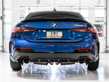 Load image into Gallery viewer, AWE Tuning 3020-43085 FITS 2019+ BMW M340i (G20) Track Edition Exhaust - Quad Diamond Black Tips