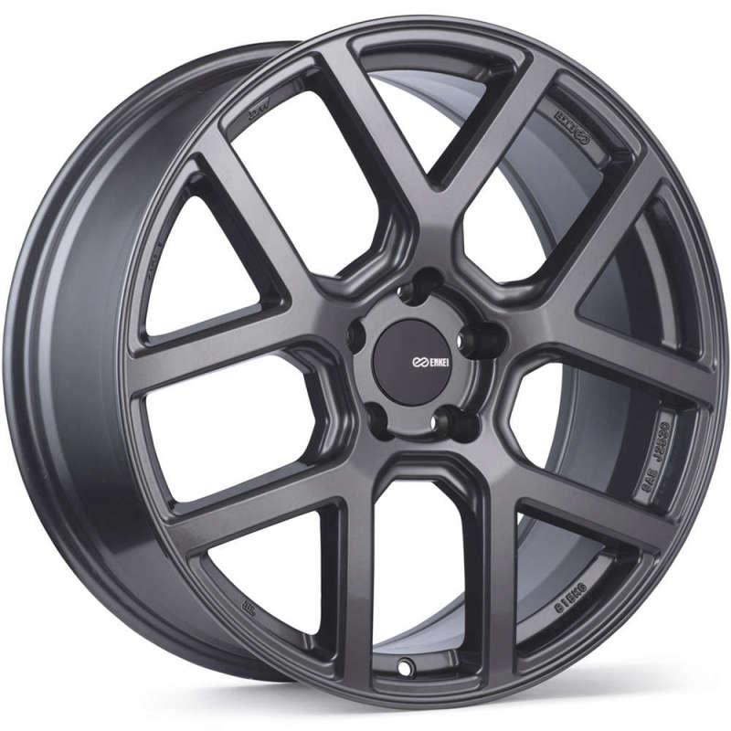 Enkei 537-880-6535GM - YX-5 18x8 5x114.3 35mm Offset 72.6mm Bore Gunmetal Wheel