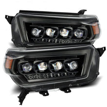 Load image into Gallery viewer, AlphaRex 880758 - 10-13 Toyota 4Runner NOVA LED Proj Headlights Plank Style Alpha Black w/Seq Signal/DRL