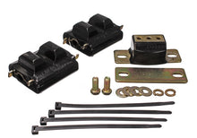 Load image into Gallery viewer, Energy Suspension 3.1130G FITS 73-92 Chevrolet Camaro Black Motor and Transmision Mounts; Zinc Finish