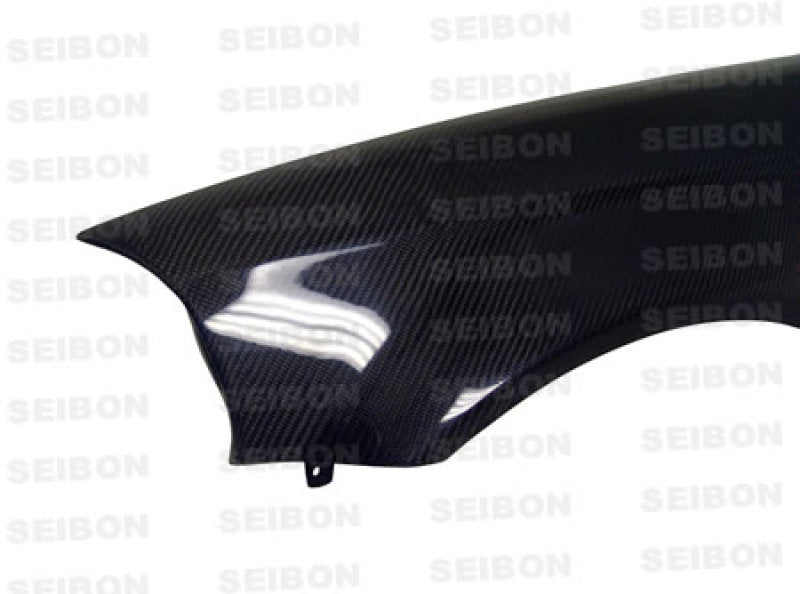 Seibon FF9698HDCV FITS 96-98 Honda Civic OEM Style Carbon Fiber Fenders