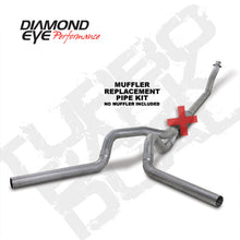 Load image into Gallery viewer, Diamond Eye Performance K4214A-RP - Diamond Eye KIT 4in TB MFLR RPLCMENT PIPE DUAL AL: 94-02 DODGE CUMMINS 5.9L