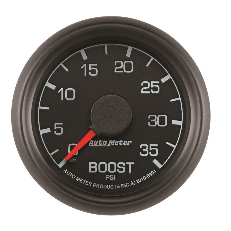 AutoMeter 8404 - Autometer Factory Match Ford 52.4mm Mechanical 0-35 PSI Boost Gauge