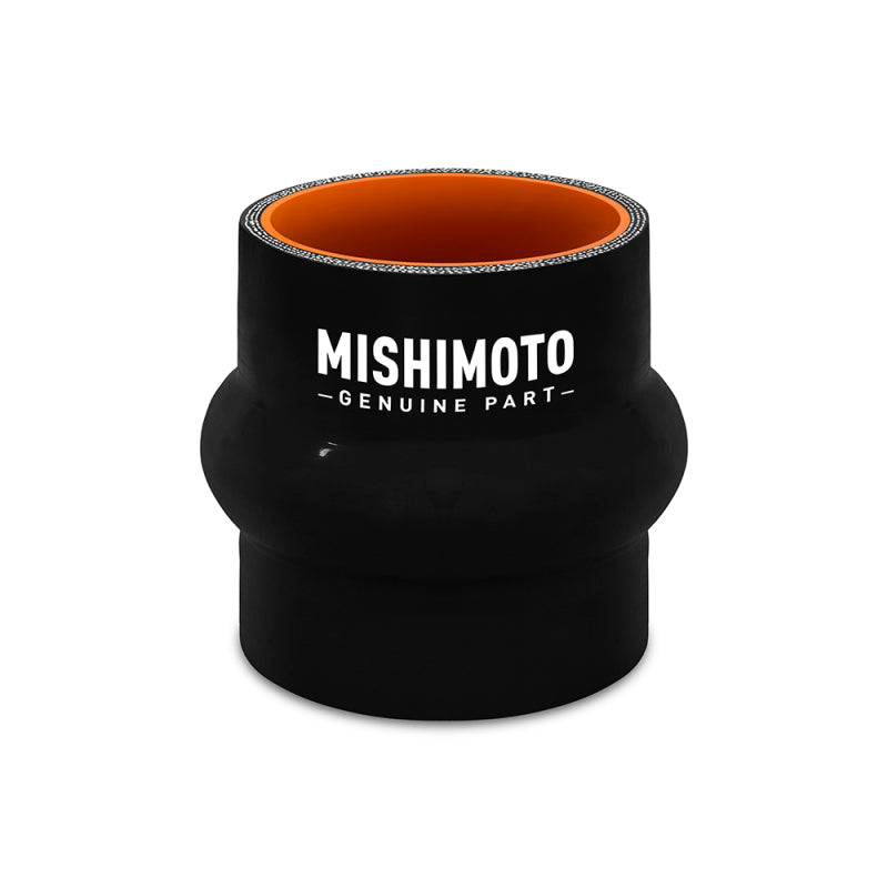 Mishimoto MMCP-2.5HPBK FITS 2.5in Black Hump Hose Coupler