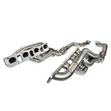 Kooks Headers 3410H431 - Kooks 12+ Jeep Grand Cherokee 6.4L 1-7/8in x 3in SS Longtube Headers w/Green Catted Connection Pipes