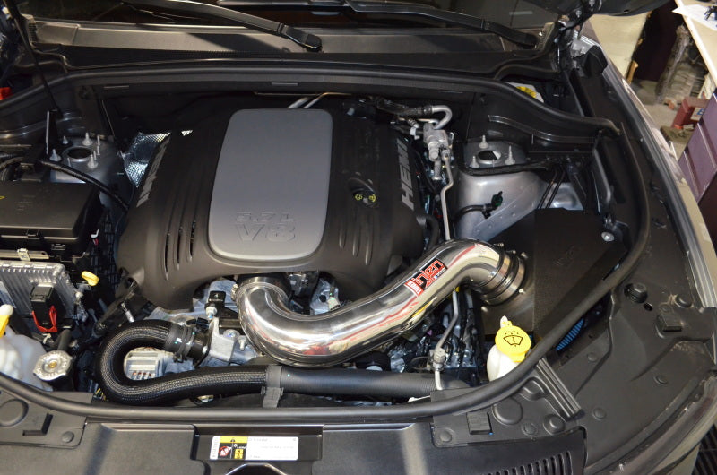 Injen 14-20 Dodge Durango R/T 5.7L V8 Wrinkle Black Power-Flow Air Intake System