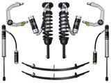 ICON K53004 - 05-15 Toyota Tacoma 0-3.5in/2016+ Toyota Tacoma 0-2.75in Stg 4 Suspension System w/Billet Uca