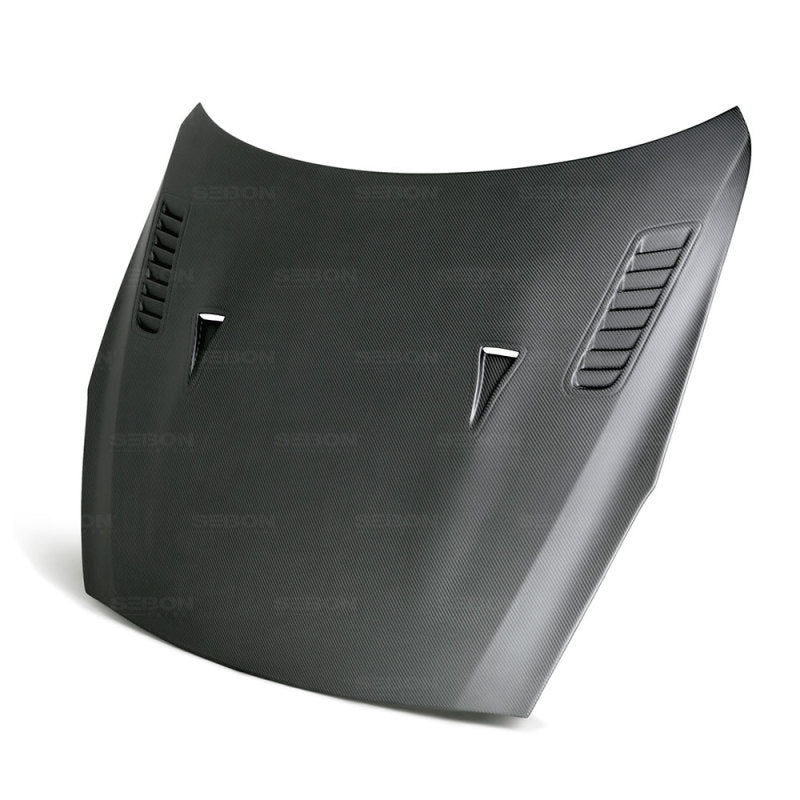 Seibon HD0910NSGTR-ES-DRY FITS 09-15 Nissan Skyline R35 GT-R ES Style Dry Carbon Fiber Hood