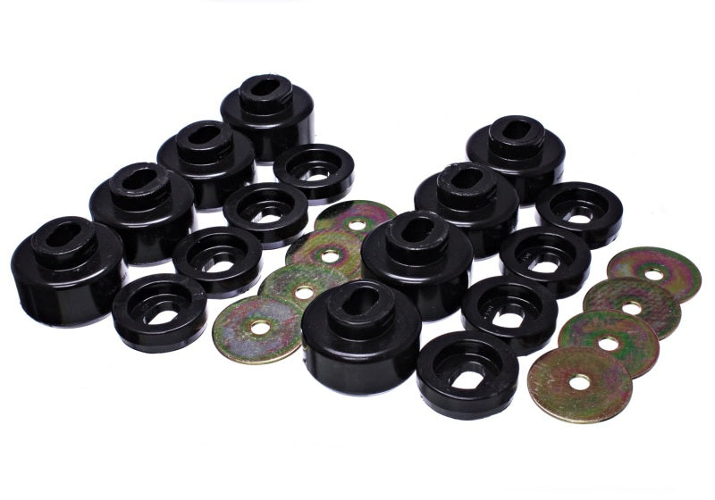 Energy Suspension 3.4162G FITS 07-10 Chevy K2500/3500HD Body Mount SetBlack