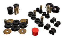 Load image into Gallery viewer, Energy Suspension 5.18115G FITS 03-05 Mitsubishi Lancer EVO 8 Black Hyper-flex Master Bushing Set