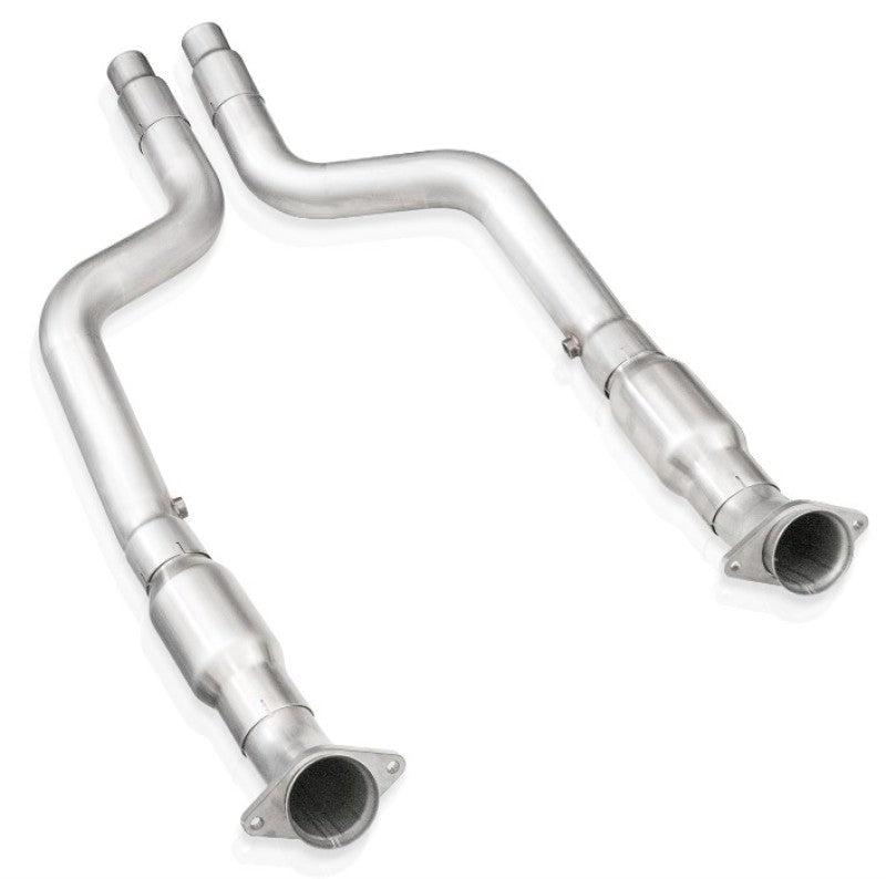 Stainless Works HM64CAT - 15-21 Dodge Challenger/Charger 6.2L/6.4L High-Flow Catted Midpipe Kit 3in