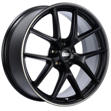 Load image into Gallery viewer, BBS CI2201BPO - CI-R 19x9 5x112 ET42 Satin Black Polished Rim Protector Wheel -82mm PFS/Clip Required