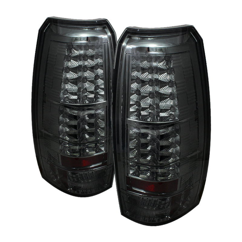 SPYDER 5032485 - Spyder Chevy Avalanche 07-13 LED Tail Lights Smoke ALT-YD-CAV07-LED-SM