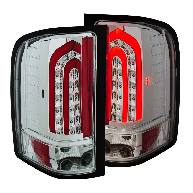 ANZO 321341 FITS 2007-2013 Chevrolet Silverado 1500 LED Taillights Chrome