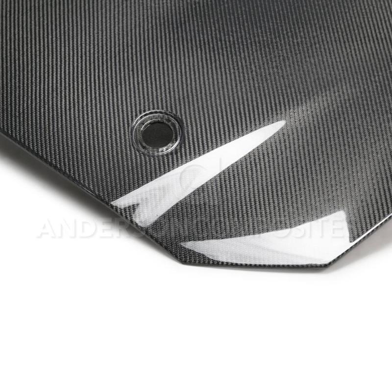 Anderson Composites AC-HD20FDMU500-OE-DS FITS 2020 Mustang Shelby GT500 Double Sided Carbon Fiber Hood