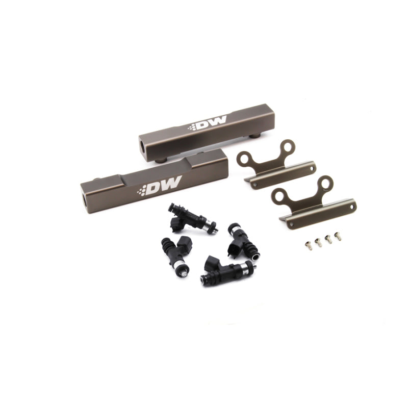 DeatschWerks 6-102-1000 - 02+ Subaru WRX / 07+ STI/LGT Top Feed Fuel Rail Upgrade Kit w/ 1000cc Injectors