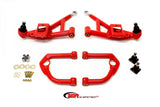 BMR Suspension AA032R - BMR 93-02 F-Body Upper And Lower A-Arm Kit Red