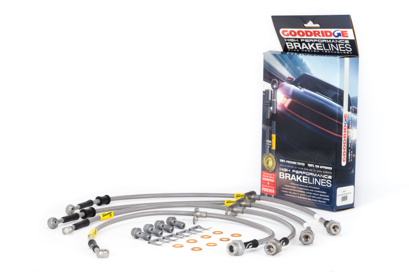 Goodridge 20041 - 17-18 Honda Civic Hatchback SS Brake Lines