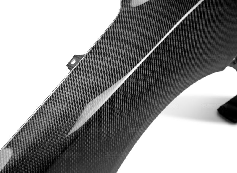 Seibon FF15SBIMP FITS 2015 Subaru WRX/STi OE-Style Carbon Fiber Fenders