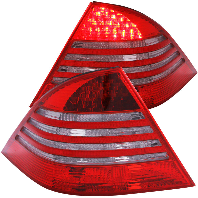 ANZO 321122 FITS 2000-2005 Mercedes Benz S Class W220 LED Taillights Red/Smoke