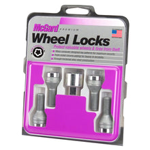 Load image into Gallery viewer, McGard 27216 FITS Wheel Lock Bolt Set - 4pk. (Cone Seat) M12X1.25 / 17mm Hex / 22.0mm Shank Length - Chrome