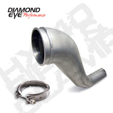 Load image into Gallery viewer, Diamond Eye Performance 221043 - Diamond Eye KIT 4in DWNP HX40 TURBO-DIRECT FLANGE W/ V-Band CLAMP AL DODGE 94-02