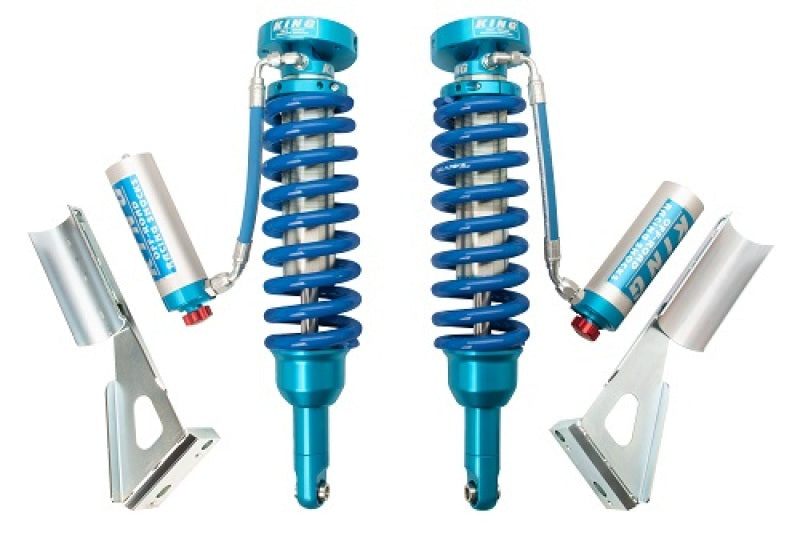 King Shocks 25001-119A-EXT FITS 2005+ Toyota Tacoma (6 Lug) Front 2.5 Dia Remote Reservoir Coilover w/Adjuster (Pair)