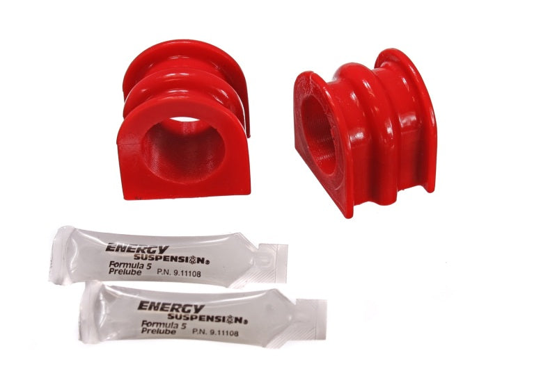 Energy Suspension 7.5126R - 03-07 Infiniti G-35 Coupe RWD / 02-09 350Z Red 32mm Front Sway Bar Frame Bushings