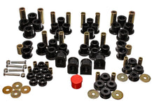Load image into Gallery viewer, Energy Suspension 4.18124G FITS 99-04 Ford F-250 4WD Superduty Black Hyper-flex Master Bushing Set