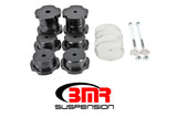 BMR Suspension BK062 - BMR 16-17 6th Gen Camaro Rear Cradle Bushing Kit (Delrin) Black