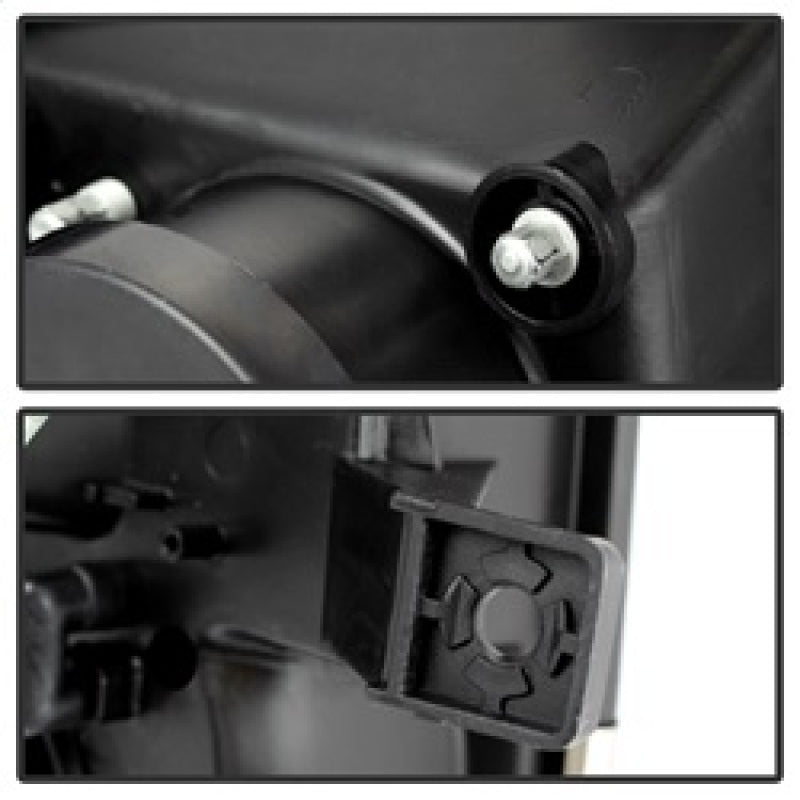 SPYDER 5077639 - Spyder Ford F150 13-14 Projector Fctry Xenon Model- Light Bar DRL Chrm PRO-YD-FF15013-LBDRL-HID-C