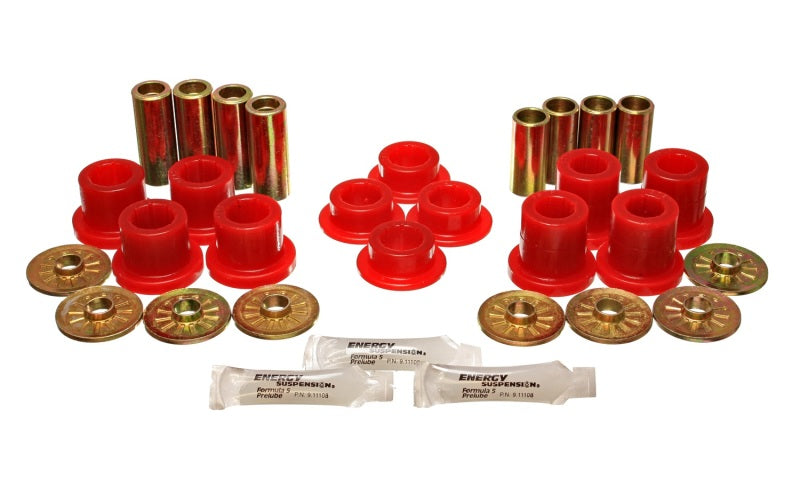Energy Suspension 5.3125R FITS 92-02 Dodge Viper Red Front Control Arm Bushing Set