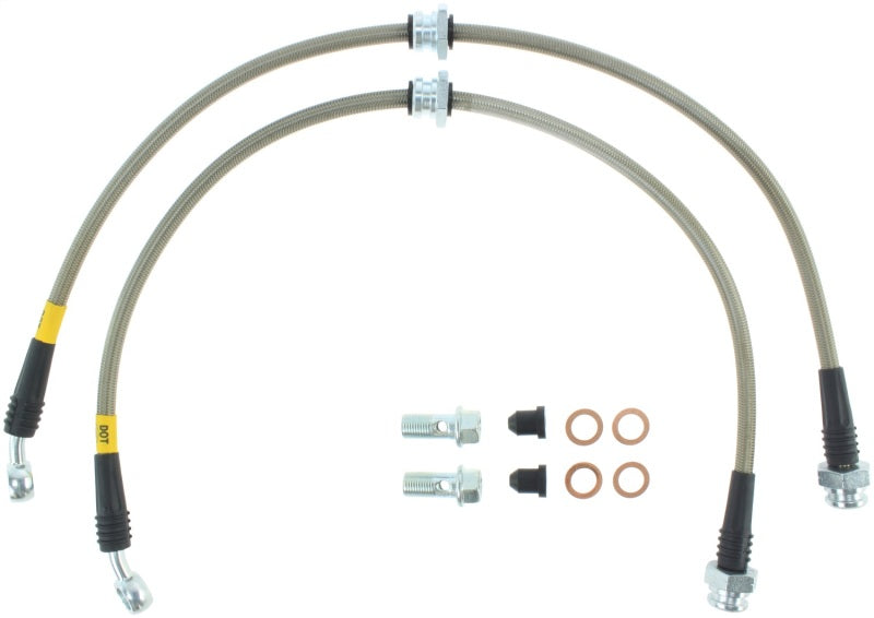 Stoptech 950.42009 -StopTech 89-1/98 Nissan 240SX Stainless Steel Front Brake Lines