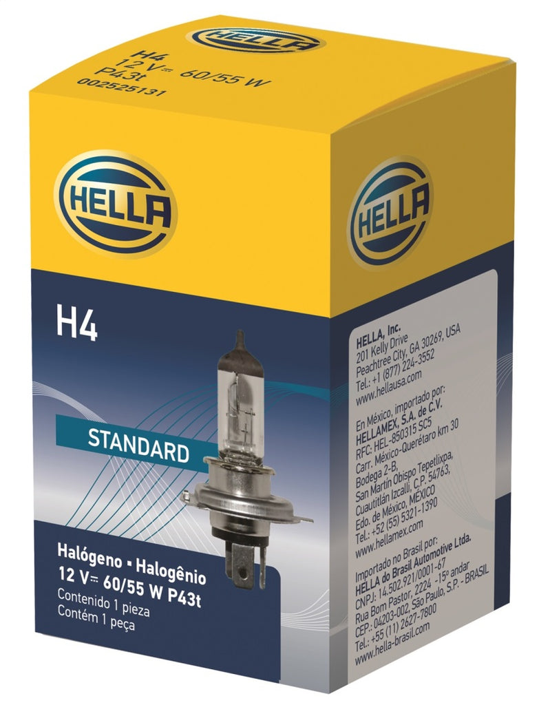 Hella H4 - Halogen  12V 60/55W Bulb