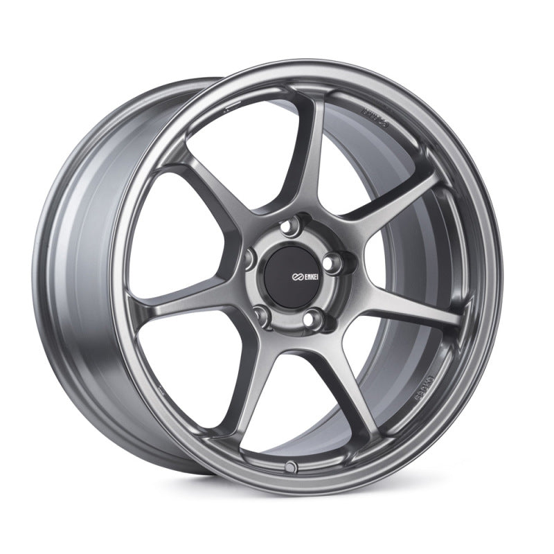 Enkei 535-885-1238GR - TS-7 18x8.5 5x120 38mm Offset 72.6mm Bore Storm Gray Wheel