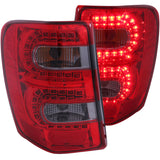 ANZO 311180 FITS 1999-2004 Jeep Grand Cherokee LED Taillights Red/Smoke