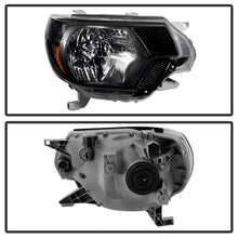 Load image into Gallery viewer, SPYDER 9031069 - Xtune Toyota Tacoma 2012-2015 OEM Style Headlights Black HD-JH-TTA12-AM-BK